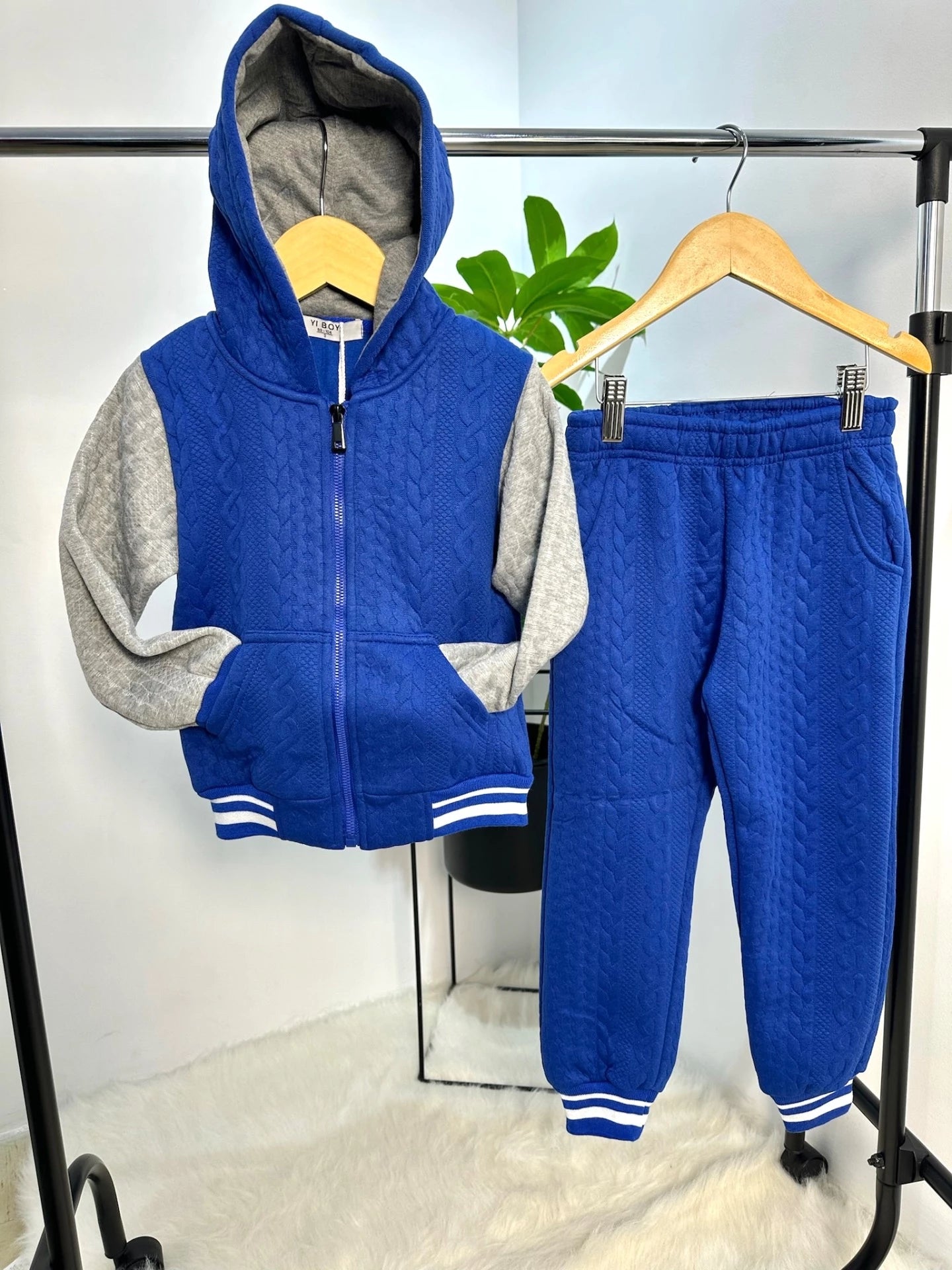 Blue Athletic Set