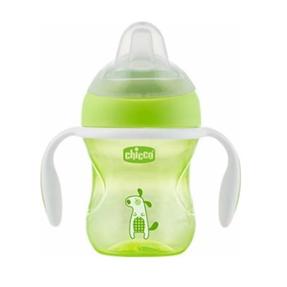 Chicco Training Cup Green, Εκπαιδευτικό Κύπελλο Πράσινο 4m+
