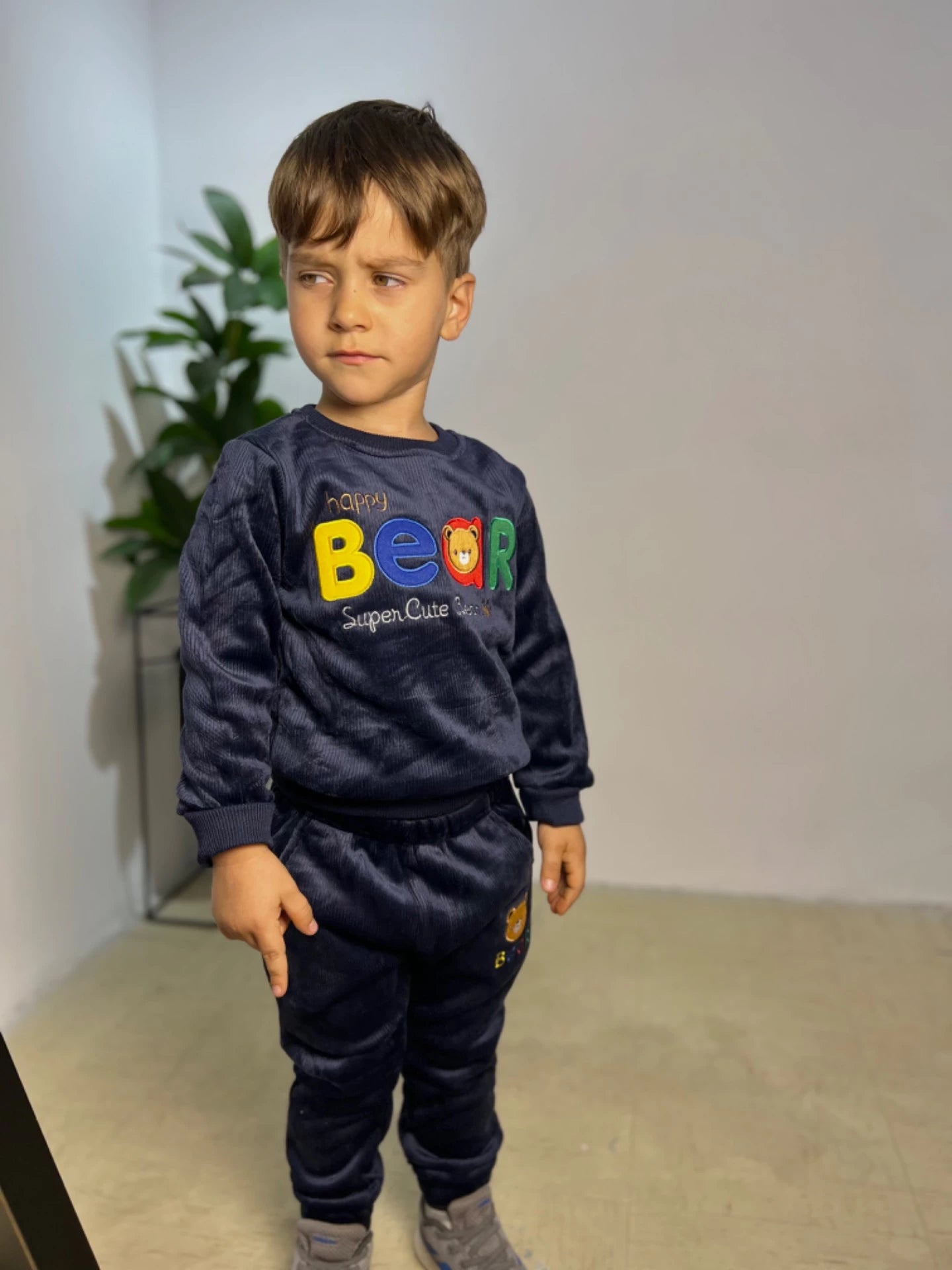 Velvet Bear Set