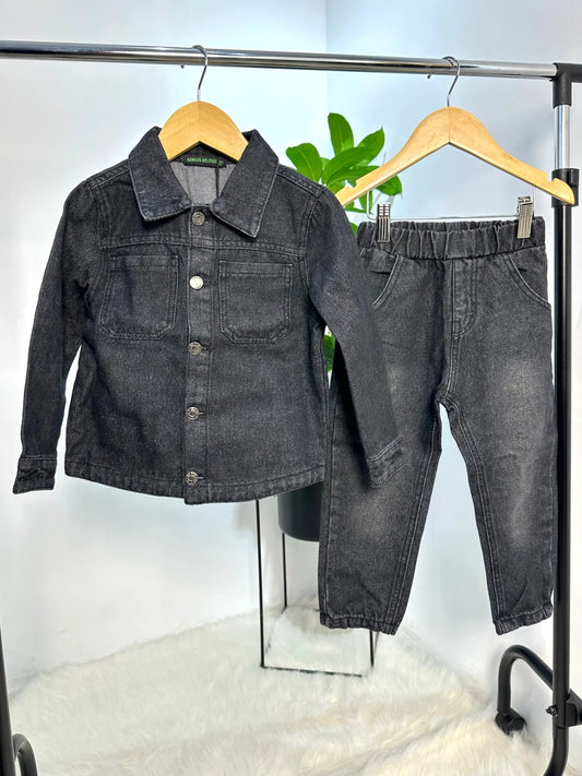 Denim Black Set