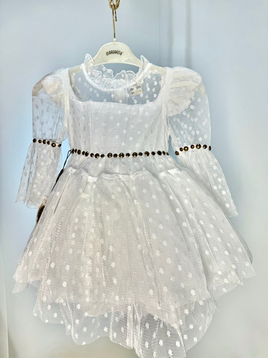 Romantic Dress Λευκό