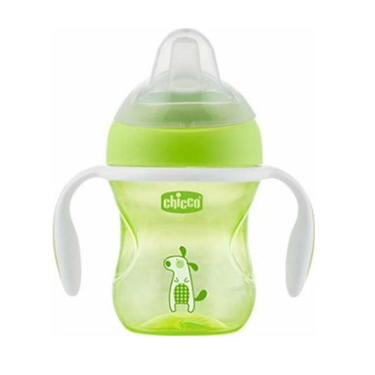 Chicco Training Cup Green, Εκπαιδευτικό Κύπελλο Πράσινο 4m+
