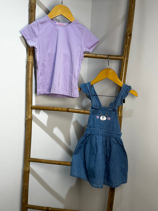 Denim Dress Set