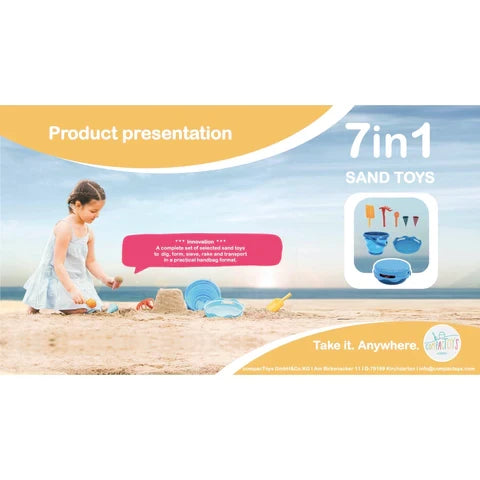 Munchkin 7 in 1 Sandtoys, Κουβαδάκι
